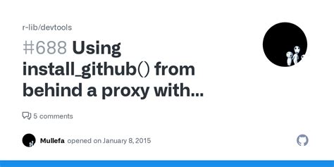 R Devtools Install Github Proxy.